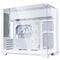 Lian Li O11 Vision-M PC Case, Micro-ATX, Tempered Glass - White