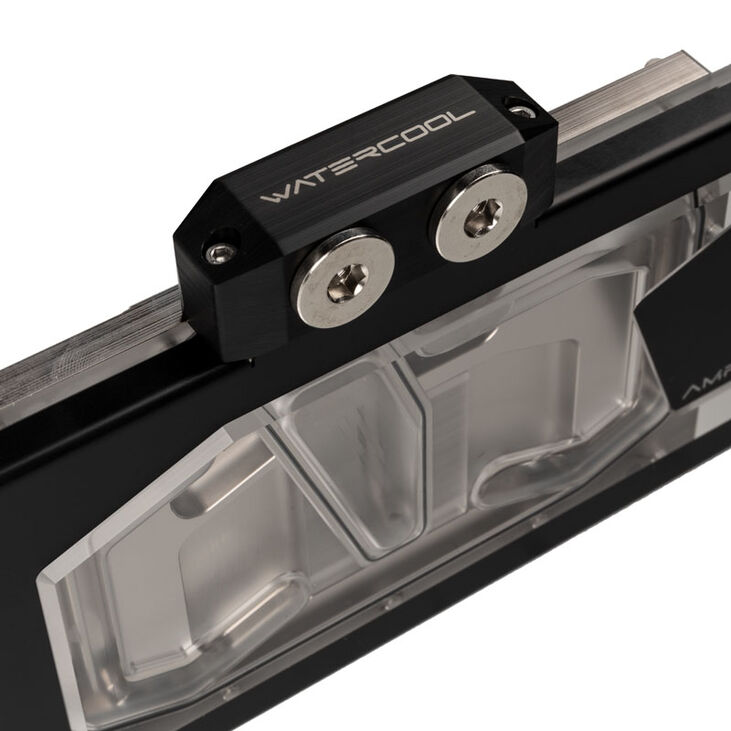 Watercool Heatkiller V for RTX 3080/3090 EVGA XC3, ARGB - Nickel + Acetal, black image number 3