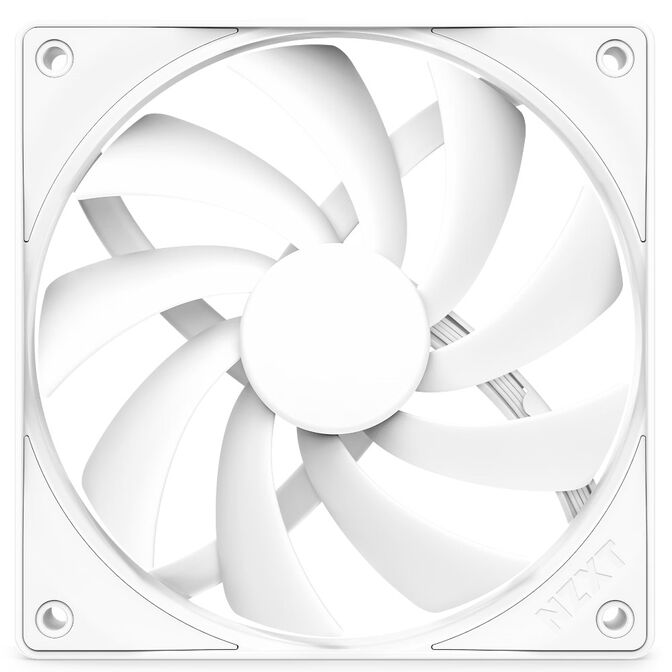 NZXT F140Q V2 PWM Fan - 140mm, white image number 1