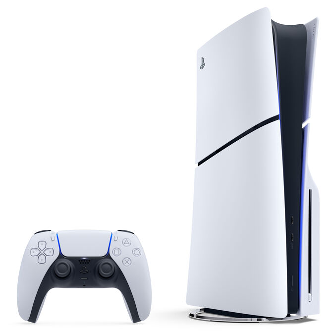 Sony Playstation 5 Slim Disc Edition - 825 GB, wei&szlig; image number 0