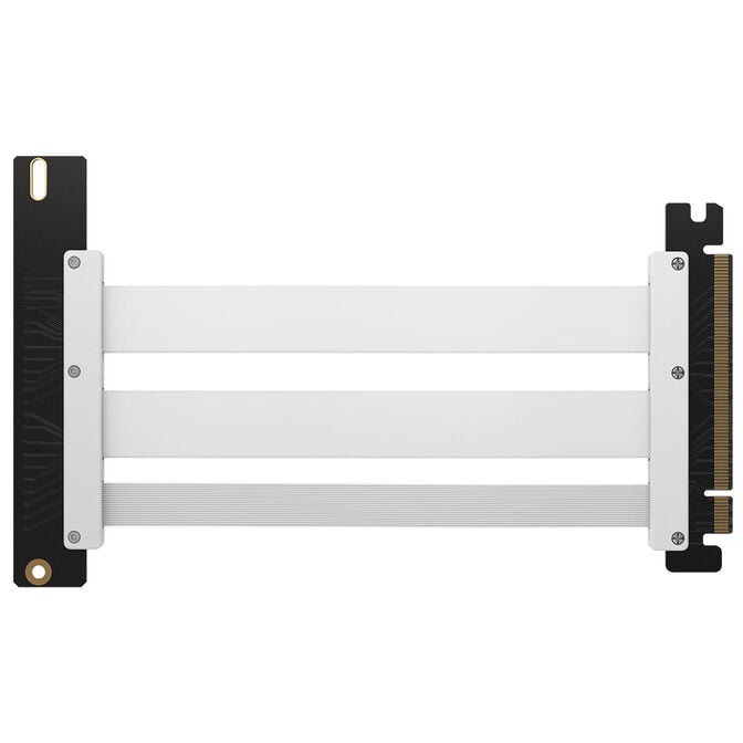 Corsair Premium PCIe-5-Riser-Kabel, 175 mm, x16-Schnittstelle - wei&szlig; image number 4