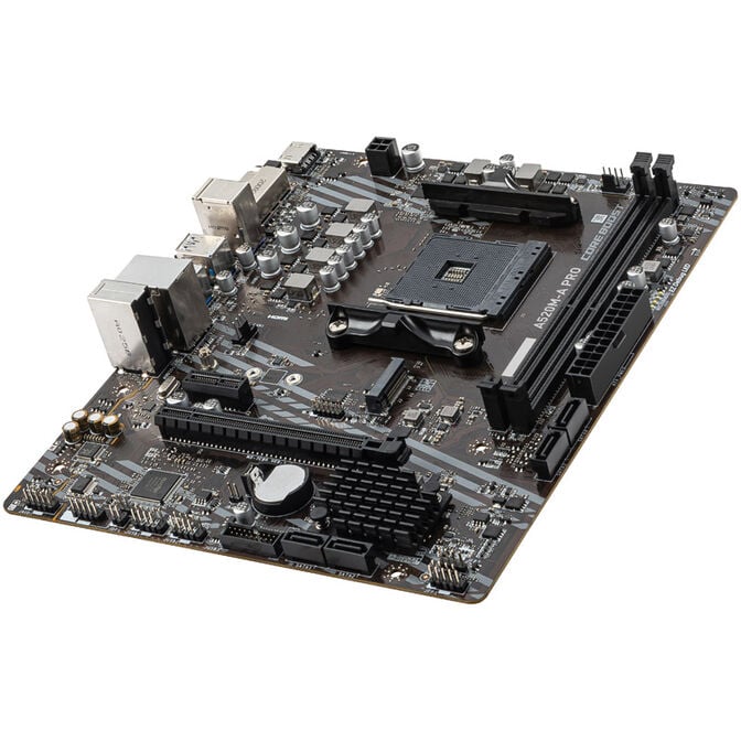MSI A520M-A Pro Mainboard, Sockel AM4, AMD A520, Micro-ATX, DDR4 image number 4