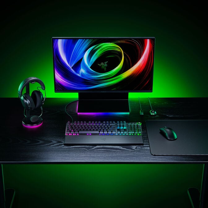 Razer Huntsman V3 Pro 8KHz Gaming Keyboard, Razer Analog Optical Gen 2 - ISO (DE), black image number 2