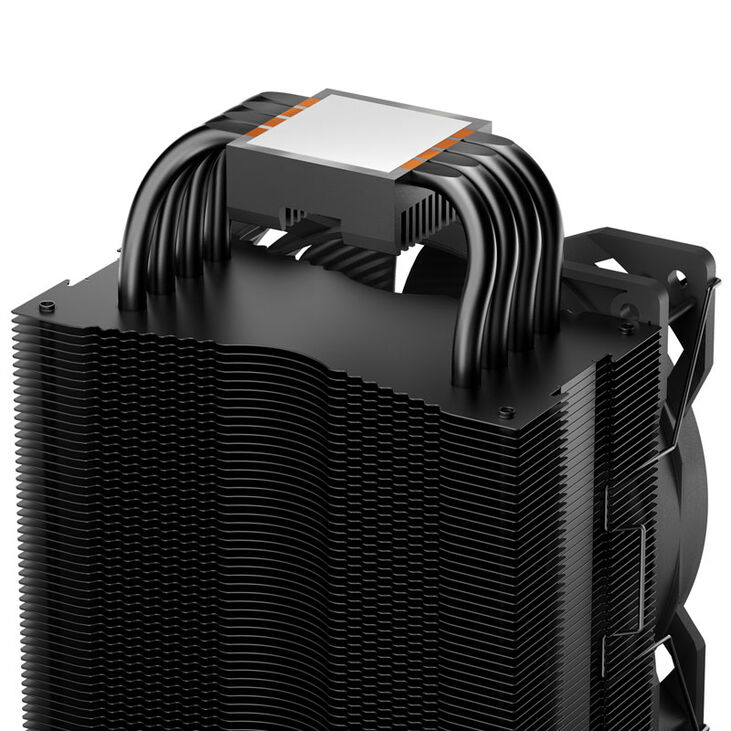 be quiet! Pure Rock 2 Black CPU-Kühler - 120mm image number 2