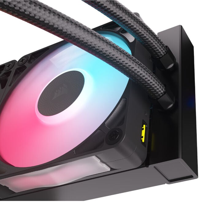 Corsair iCUE LINK Titan 240 RX LCD Komplett-Wasserk&uuml;hlung, RGB - 240mm, schwarz image number 4