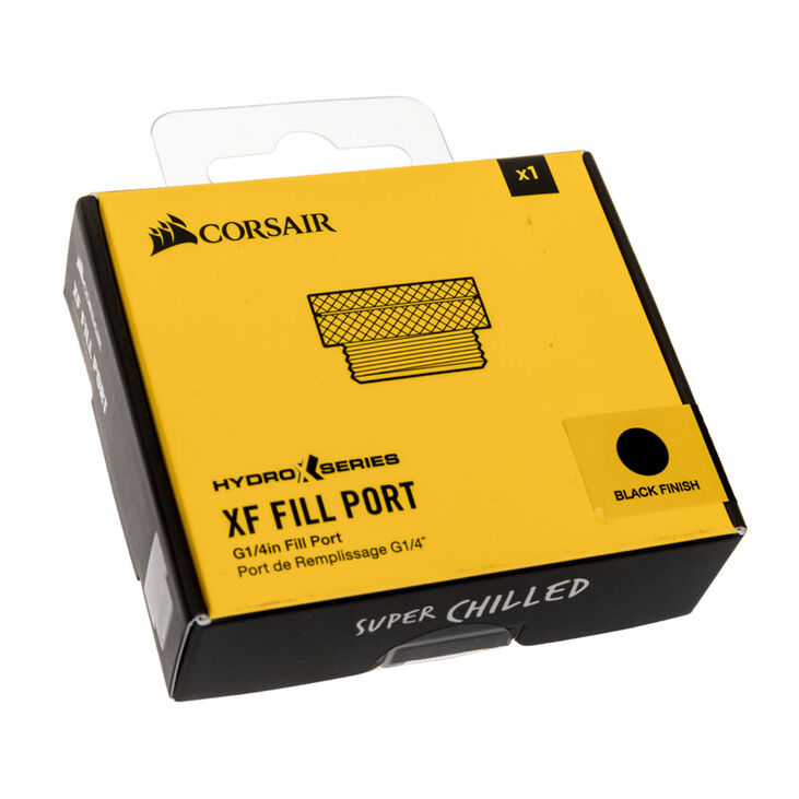 Corsair Hydro X Series XF Fill Port G1/4 Zoll IG - schwarz image number 3