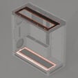 HAVN HS 420 Fan Brackets for 360 mm Radiators - white image number null