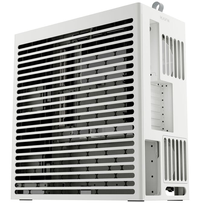 HAVN HS 360 PC-Geh&auml;use, Midi-Tower, ATX, Tempered Glass - wei&szlig; image number 2