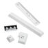 GMK Additional Kit, ABS keycaps, double-shot, expansion set for ISO & ANSI – black on white image number null