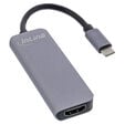 InLine multifunction hub USB 3.2, 1x USB-C, 2x USB-A, HDMI. image number null