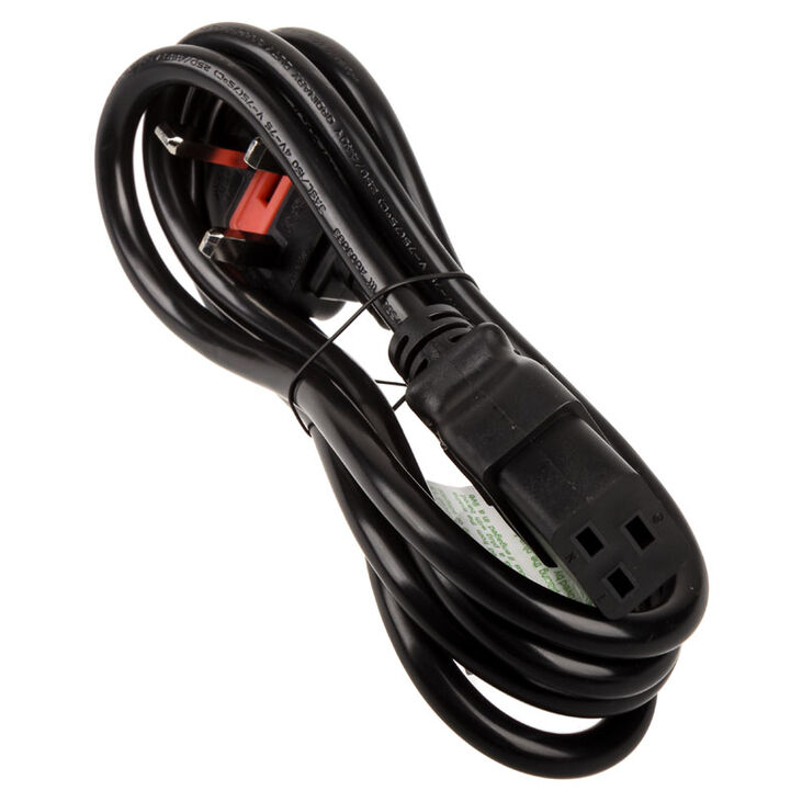 Kolink Premium-Netzkabel England (Type G) auf Kaltgerätestecker C19 - 1,8m image number 1