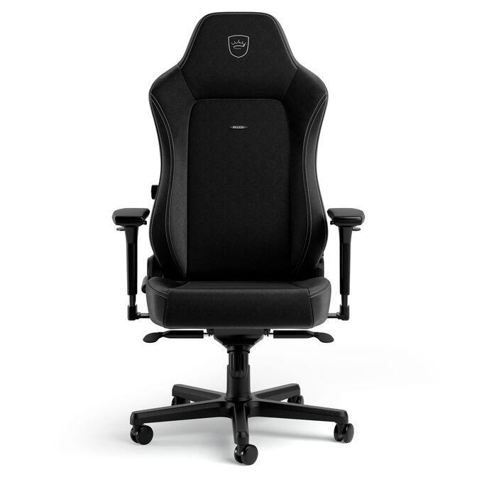 noblechairs HERO Gaming Stuhl - Mikrofaser Edition, schwarz image number 1