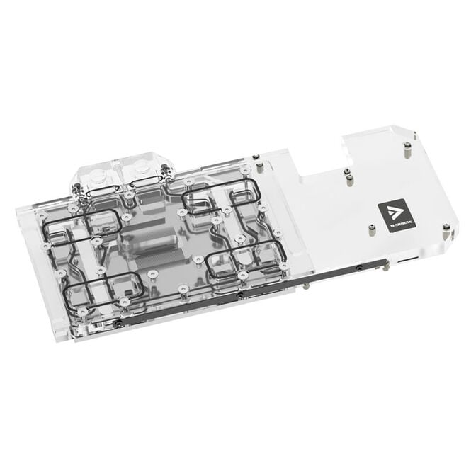 Barrow LRC2.0 full coverage GPU Water Block for ASUS STRIX 3070 Aurora RGB - Acryl image number 0