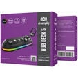 Streamplify HUB DECK 5, 4x USB 3.0, 1x USB 2.0, RGB, 12V, EU-Netzkabel - schwarz image number null