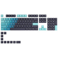 Glorious GPBT Keycaps - 114 PBT, ANSI, US Layout - Celestial Ice