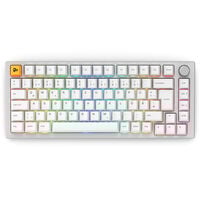 Glorious GMMK Pro Gaming Keyboard, Hot-Swap, RGB - Glorious Fox Switch, ISO (DE), white, Pre-built
