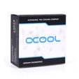 Alphacool 45 Grad G1/4 Zoll AG auf G1/4 Zoll IG, schwarz image number null