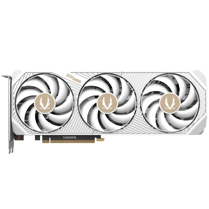ZOTAC GAMING GeForce RTX 5070 AMP White Edition, 12288 MB GDDR7 image number 2