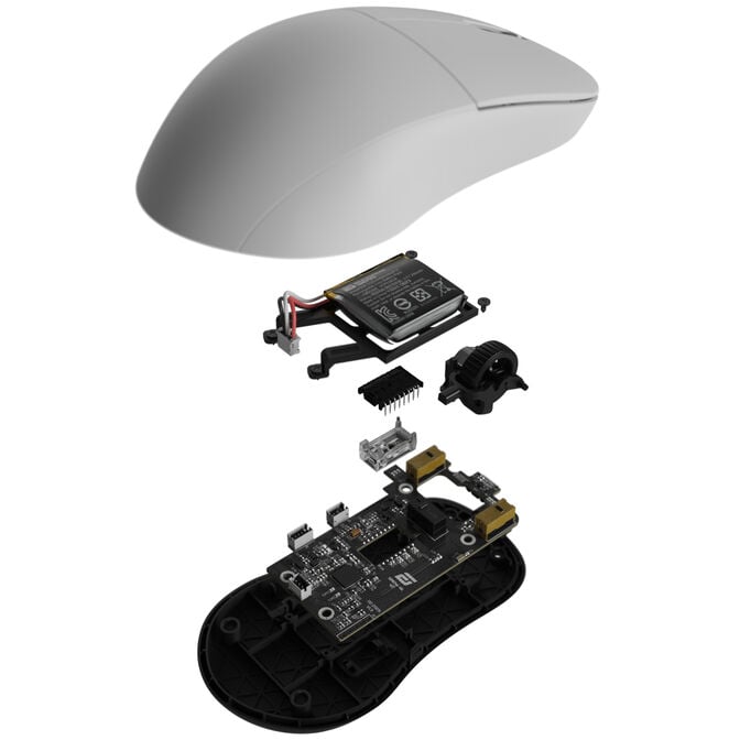 Endgame Gear XM2w 4k v2 Gaming-Maus, 4.000Hz - wei&szlig; image number 13