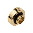 EK Water Blocks EK-Quantum Torque G1/4 Inch Extension Straight Fitting M/F 7 - gold image number null