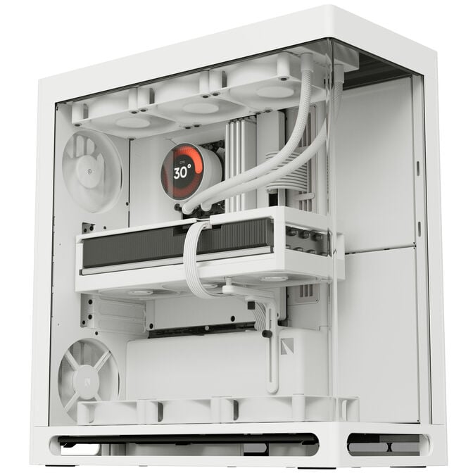 HAVN HS 360 PC-Geh&auml;use, Midi-Tower, ATX, Tempered Glass - wei&szlig; image number 1