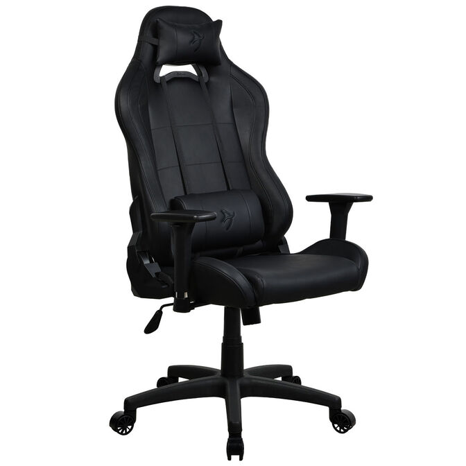Arozzi Torretta Gaming Stuhl, PU-Leder - schwarz image number 0