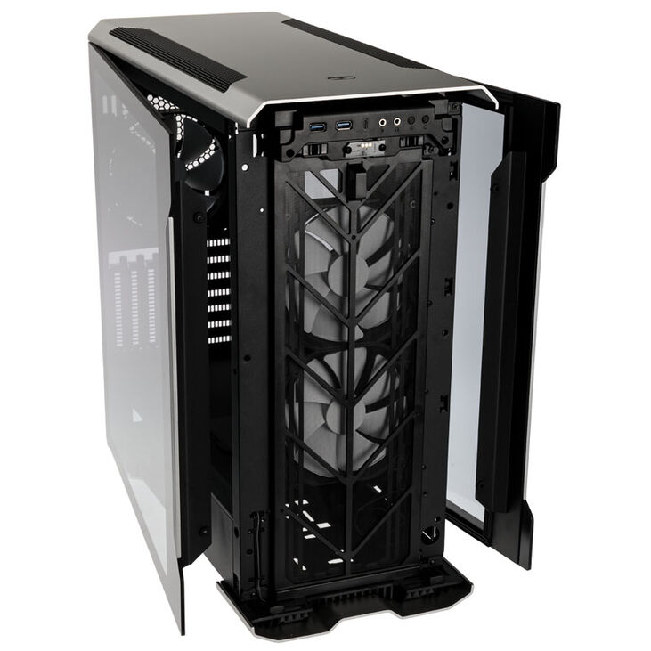 PHANTEKS Enthoo Evolv X Midi-Tower, RGB, Tempered Glass - silber image number 3