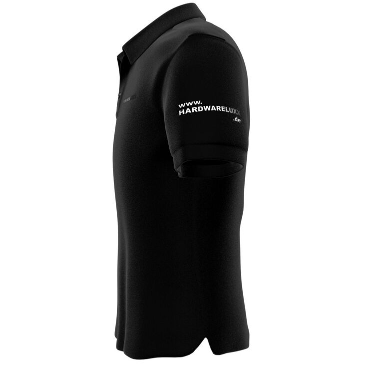 GamersWear Hardwareluxx Polo Black (XL) image number 2