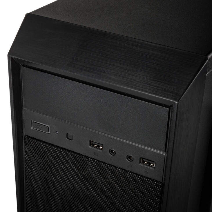 SilverStone Precision PS16 Micro-ATX case - black image number 5