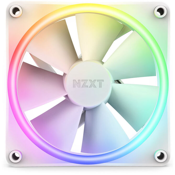 NZXT F120 RGB DUO, PWM, 120mm, 3-pack - white image number 1