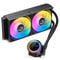 Jonsbo TG-240 AiO Wasserk&uuml;hlung, ARGB - 240mm, schwarz