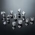 PHANTEKS Glacier Adapter 45 Grad 12mm AD auf 12mm AD Hardtube, chrome silber image number null