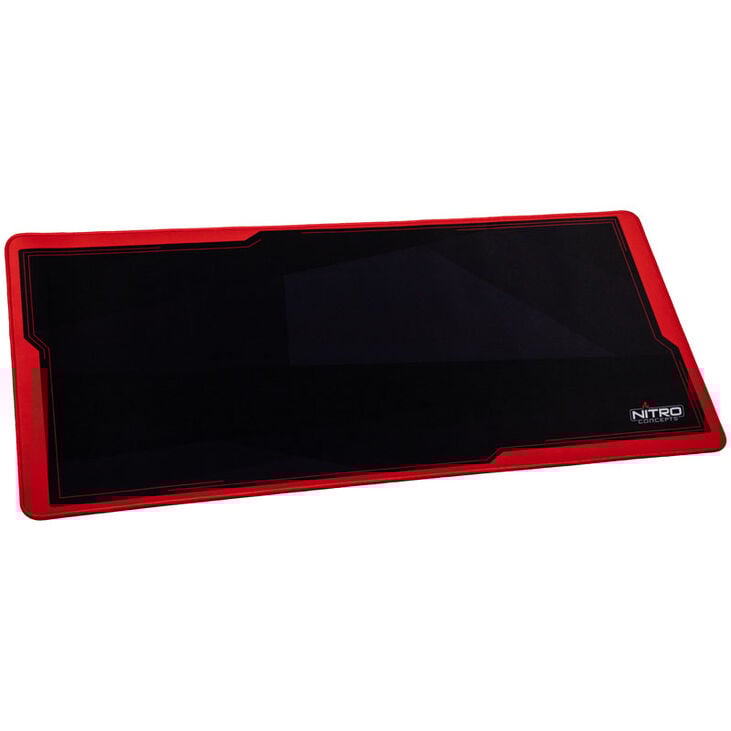 Nitro Concepts Deskmat, 900x400mm - Black/Red image number 0