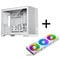 Phanteks XT M3 PC-Geh&auml;use, Mini-Geh&auml;use + D30 PWM Regular Airflow D-RGB L&uuml;fter, 3er Pack, wei&szlig;