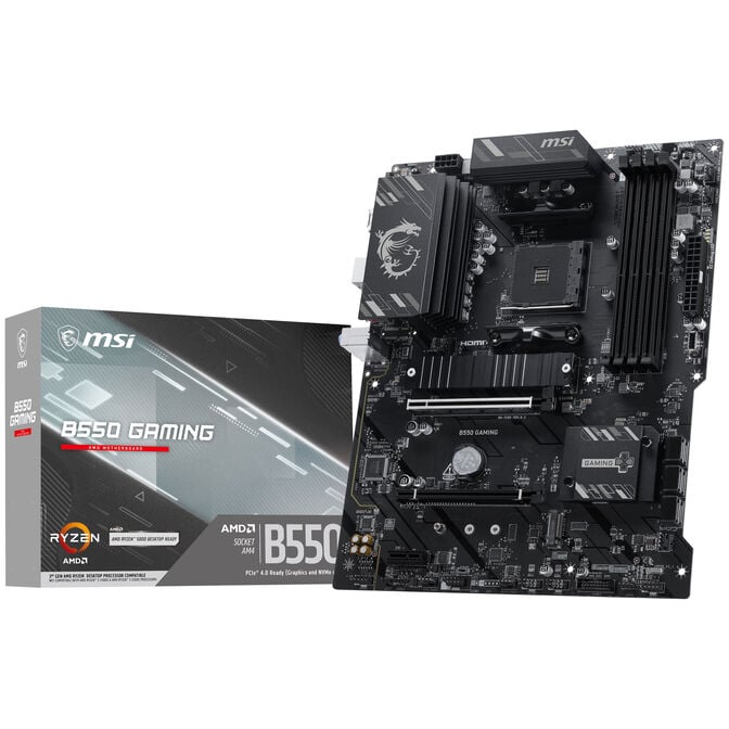 MSI MPG B550 GAMING, AMD B550 Mainboard - Sockel AM4 image number 0