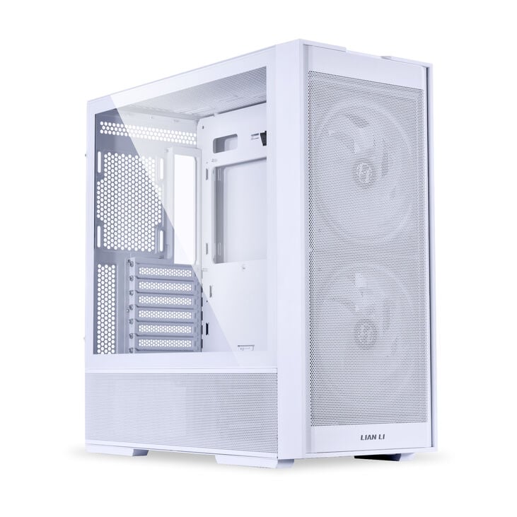 Lian Li LANCOOL 206 Gehäuse, Midi-Tower, ATX, Tempered Glass - weiß image number 3