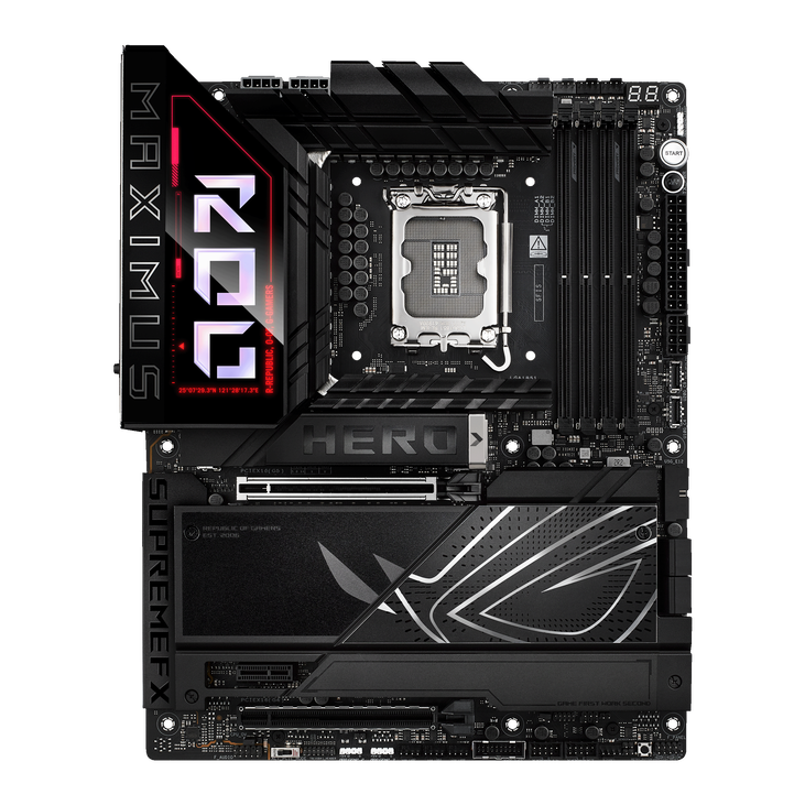 ASUS ROG Maximus Z890 Hero motherboard, socket LGA 1851, Intel Z890, ATX, DDR5 image number 2