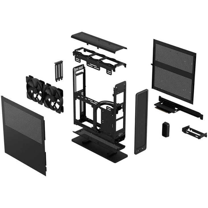 Fractal Design Ridge Mini-ITX Gehäuse - schwarz image number 9