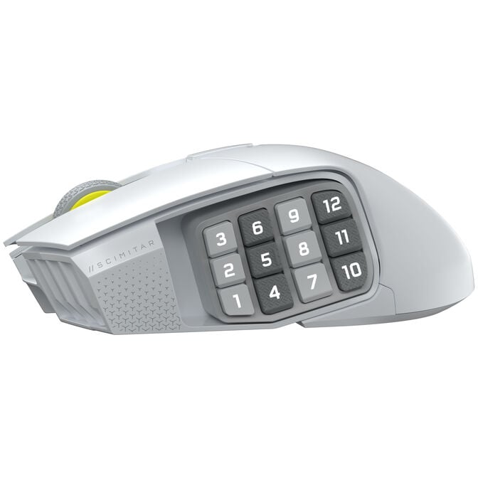 Corsair Scimitar Elite Wireless SE Gaming Mouse - white image number 4