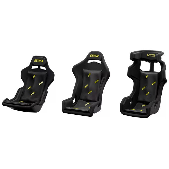 Sabelt Sim Foam Pro Kit Seat, Sitzkissen, formstabil, ergonomisch, 40x50 cm - schwarz image number 1
