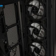 Kolink Unity Meshbay ARGB Midi-Tower, Tempered Glass - schwarz image number null