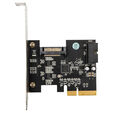 SilverStone SST-ECU04-E - PCI-E Erweiterungskarte, 1x intern USB 3.1 19-pin Anschluss, LP image number null