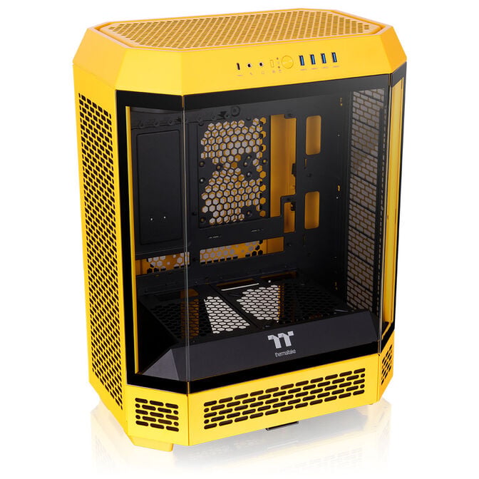 Thermaltake The Tower 600 PC-Geh&auml;use, Midi-Tower, ATX, Tempered Glass - Bumblebee image number 10