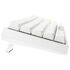 Ducky One 2 Pro Mini White Edition Gaming Tastatur, RGB LED - Gateron Yellow (US) image number null