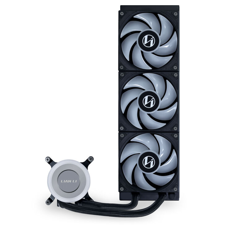 Lian Li GA II Lite RGB AiO Water Cooling - 360mm, black image number 3