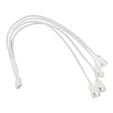 Kolink 1-4 PWM L&uuml;fter Splitterkabel - 35cm, geflochten, wei&szlig; image number null