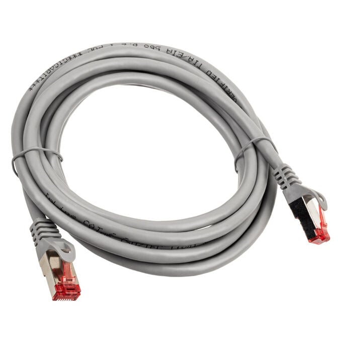 InLine Patchkabel Cat.6, S/FTP (PiMf), 250MHz, grau - 3m image number 1