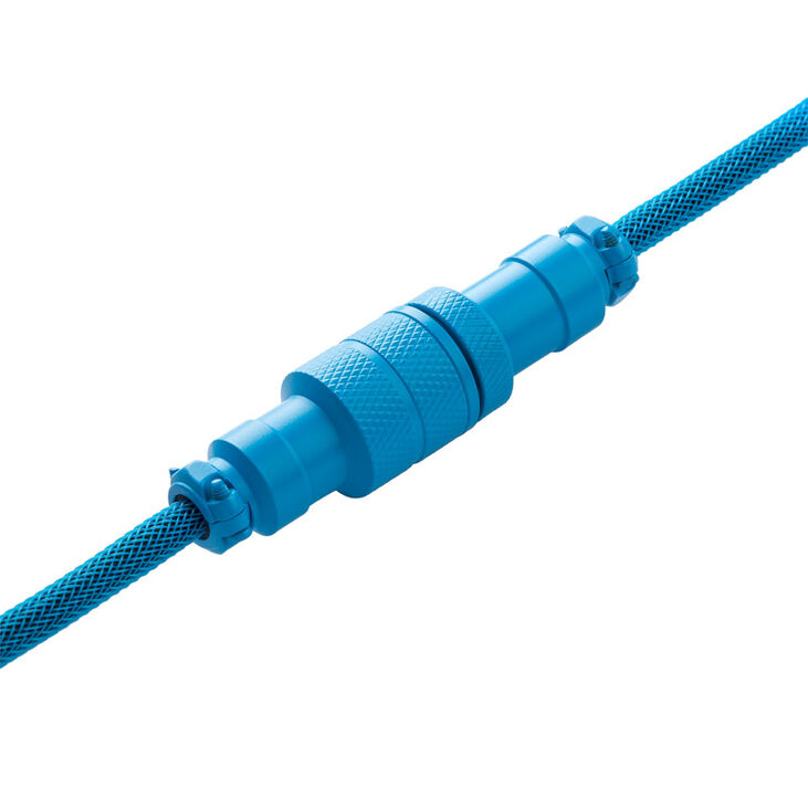 CableMod PRO Coiled Keyboard Cable Micro-USB zu USB Typ A, Spectrum Blue - 150cm image number 3