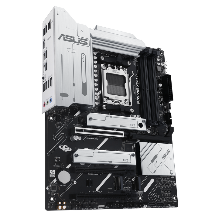 ASUS Prime X870-P Mainboard, AMD X870, Sockel AM5, DDR5 image number 4