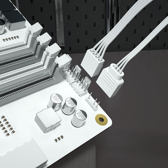 Corsair RS Series RS120-R ARGB PWM Fan - 3-Pack, 120mm, white image number 15